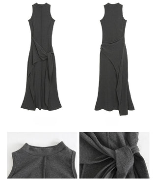sleeveless elegant dress