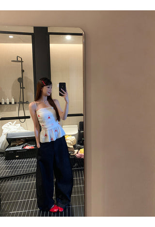 white tube vest