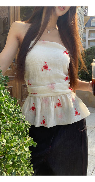 white tube vest
