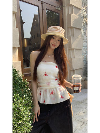 white tube vest