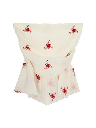 white tube vest