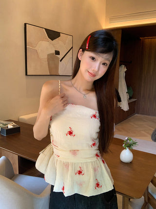 white tube vest