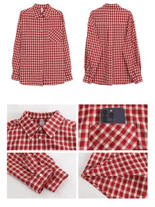 red Western shirt