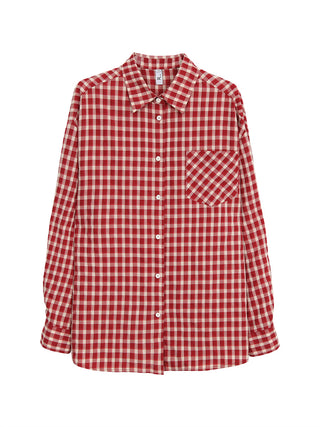red Western shirt