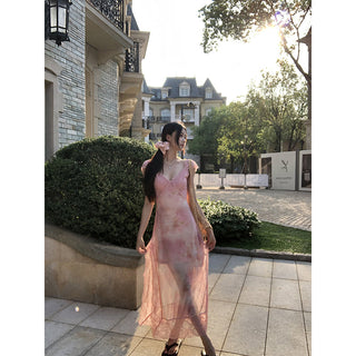 seaside long dress