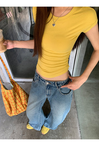light blue jeans