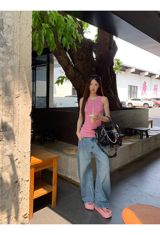 light blue jeans