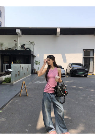 light blue jeans