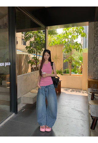 light blue jeans