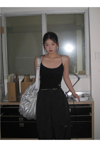 black halter tops