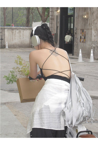 black halter tops