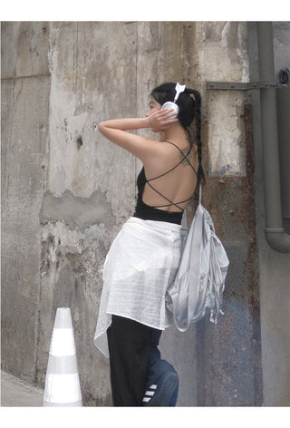 black halter tops
