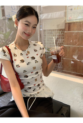 white unique top
