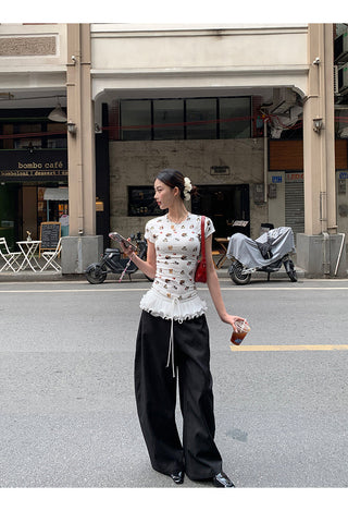 white unique top