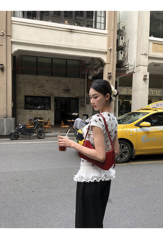 white unique top