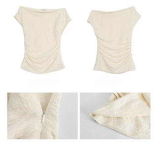 hot strapless top