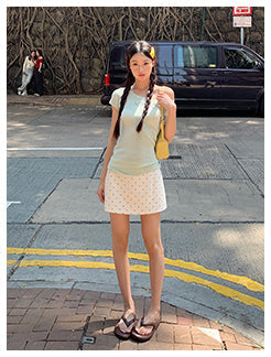 knit strapless top
