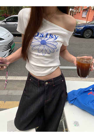 white off-shoulder