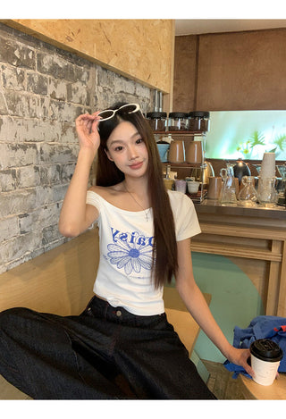 white off-shoulder