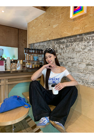 white off-shoulder