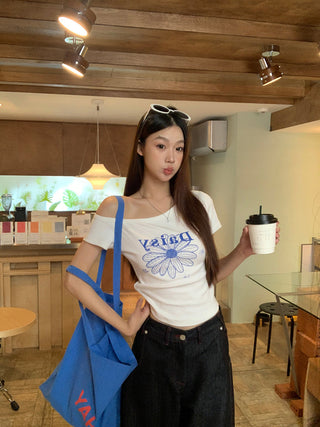 white off-shoulder