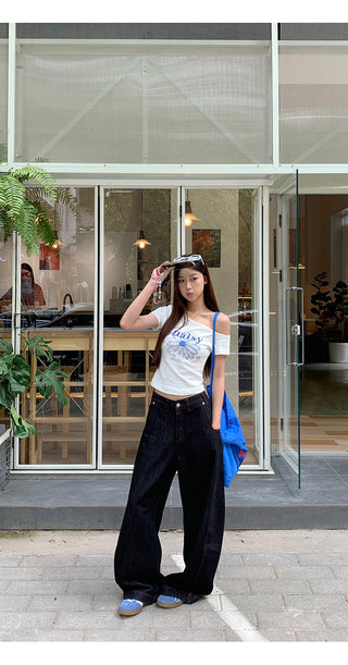 white off-shoulder