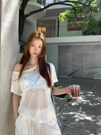white sun blouse