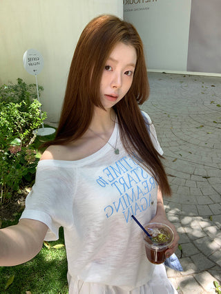 white sun blouse