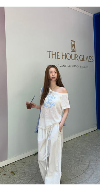 white sun blouse