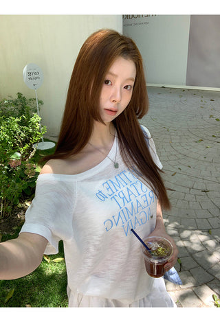 white sun blouse