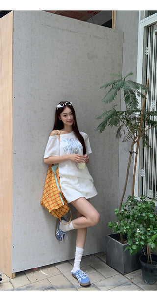 white sun blouse
