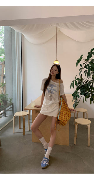 white sun blouse