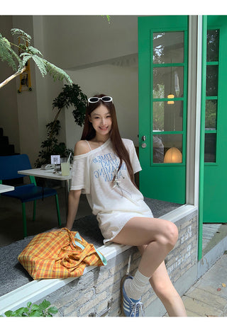 white sun blouse