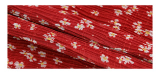 red fishtail skirt
