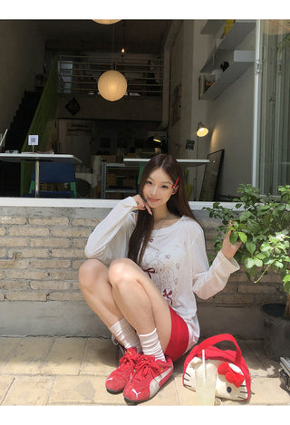 red petite skirt