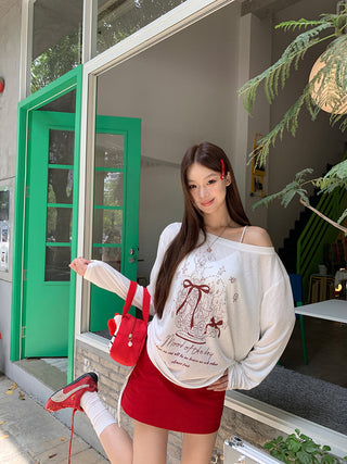 red petite skirt