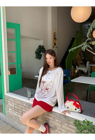 red petite skirt