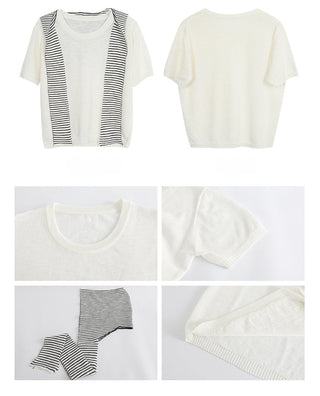 white Korean top