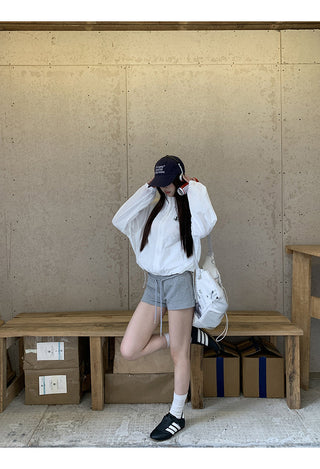 blue sport shorts