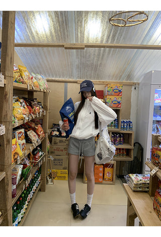 blue sport shorts