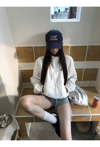 blue sport shorts
