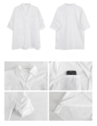 white luxury shirt
