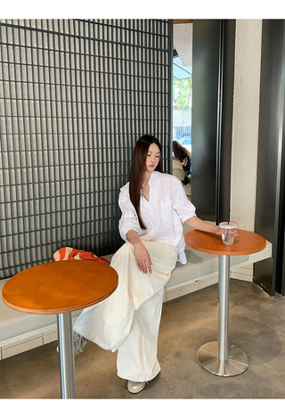 white luxury shirt