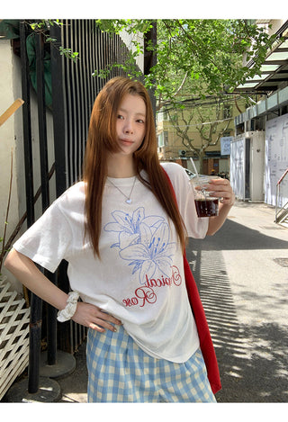 white lazy top