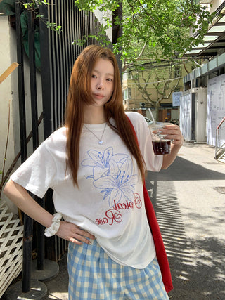white lazy top