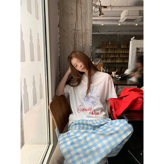 white lazy top
