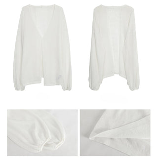 lace long cardigan