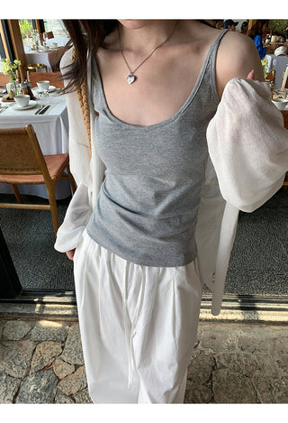 lace long cardigan