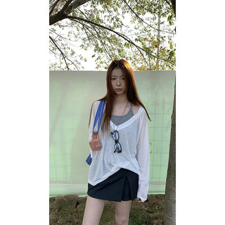 gray sheath suit skirt