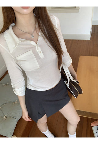 gray sheath suit skirt